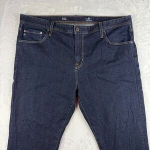 Adriano Goldschmied Jeans Mens 40x30* Blue Everett Slim Straight Dark Wash Denim